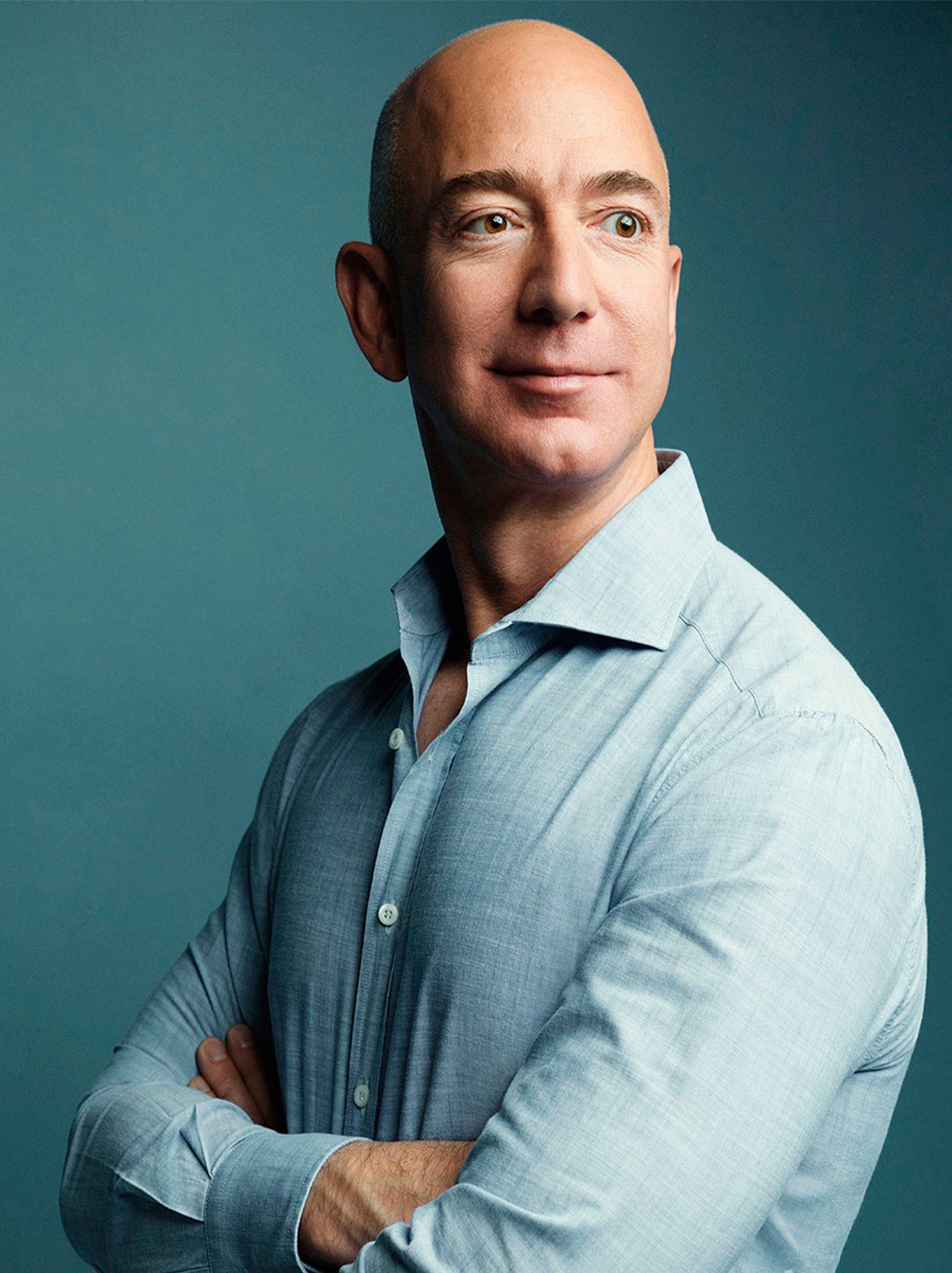 Foto coorporativa do Fundador Jeff-Bezos da Amazon