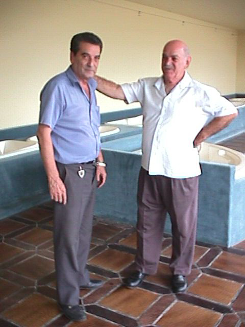 Nossa trajetória Foto do Sr. Santiago e do Sr. Francisco Geraldes (pai do Antonio)
